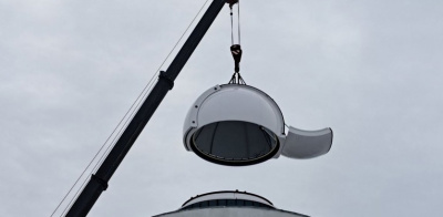 Новый купол установили на обсерватории Нижегородского планетария имени Г.М. Гречко