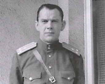 Полковник Михаил Сергеевич Рязанский в Пенемюнде (1946 год)